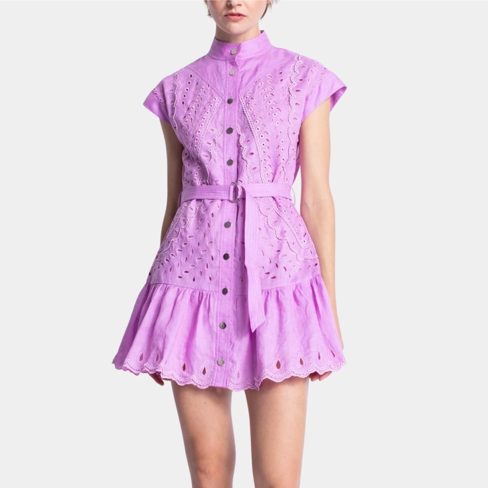 Karina Grimaldi Aruba Mini Dress - Orchid